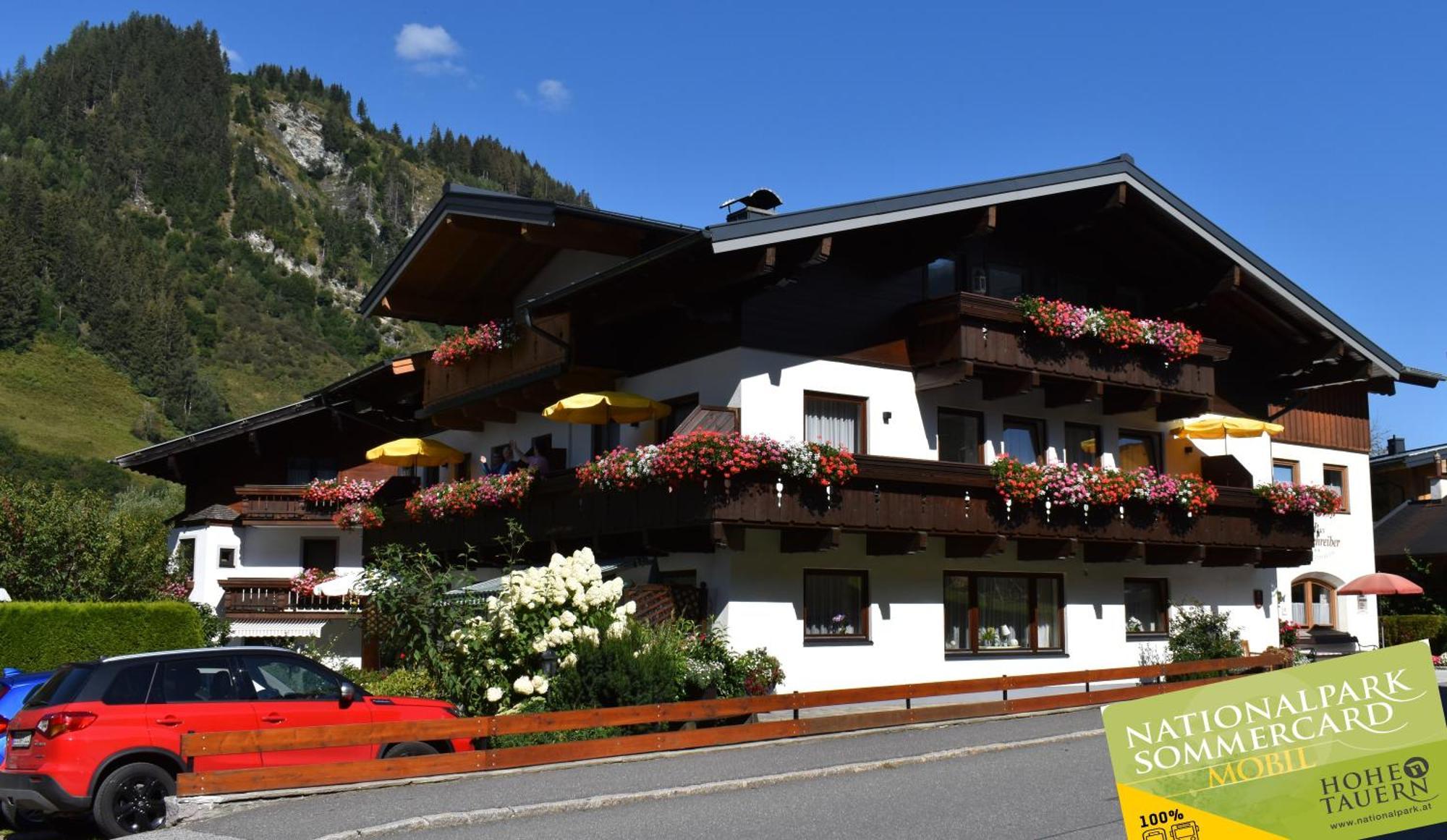 Pension Und Appartement Weinschreiber Rauris Exterior foto